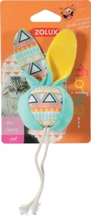 Zolux Zabawka dla kota KALI piłka kol. zielony 18 cm - Zabawki dla kotów - miniaturka - grafika 1
