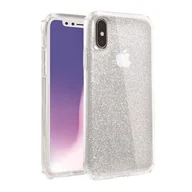 Etui i futerały do telefonów - UNIQ UNIQ etui Clarion Tinsel iPhone Xs Max przezroczysty/lucent clear UNIQ167CL - miniaturka - grafika 1