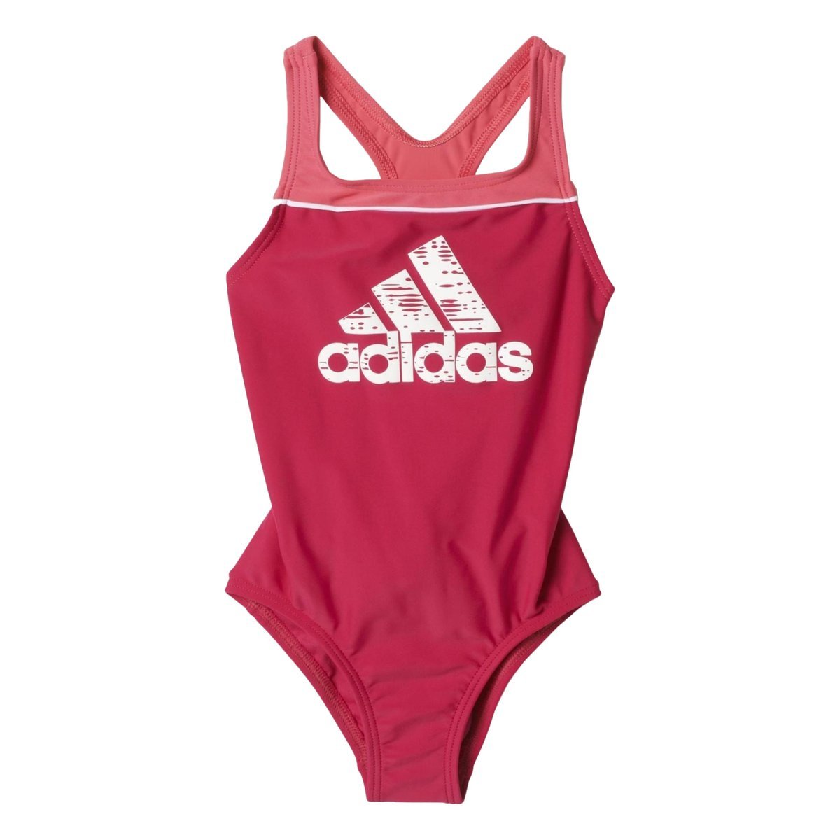Dziecięcy Strój Kąpielowy Jednoczęściowy Różowy Adidas Costum De Baie 116