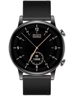 Artnico MK30 Skórzany Czarny - Smartwatch - miniaturka - grafika 3
