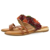 Sandały damskie - GIOSEPPO Sandały damskie TAPIRA klinowe, kolorowe, 41 EU - miniaturka - grafika 1