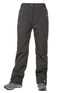Damskie spodnie turystyczne softshell Trespass SQUIDGE II czarne Rozmiar: M-Reg - Odzież trekkingowa damska - miniaturka - grafika 5