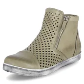 Sneakersy damskie - Andrea Conti Sneakersy damskie, kaki, 38 EU, khaki, 38 EU - miniaturka - grafika 1