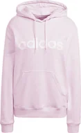 Bluzy damskie - Bluza damska adidas Essentials Linear różowa IL3343-XS - miniaturka - grafika 1