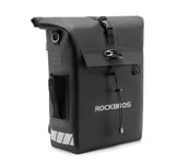 Sakwy rowerowe - RockBros 30140100001 Czarny - miniaturka - grafika 1