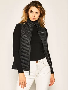 Columbia Kamizelka Powder Pass Vest EK0192 Czarny Regular Fit - Kamizelki damskie - miniaturka - grafika 1