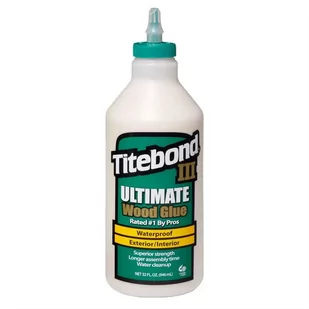 Titebond Iii Ultimate - Klej Do Drewna D4 Wodoodporny I Do Kontakt Z Żywnością  946 Ml / Titebond - Dekoratorstwo - miniaturka - grafika 1