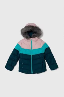 Kurtki i płaszcze dla dziewczynek - Columbia kurtka dziecięca G Arctic Blast II Jacket kolor granatowy - grafika 1
