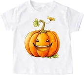Koszulki dla dziewczynek - koszulka na dzień dyni do przedszkola dynia5 - miniaturka - grafika 1