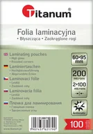 Szkolne artykuły papiernicze - Folia do laminowania 60X95MM 100 - miniaturka - grafika 1