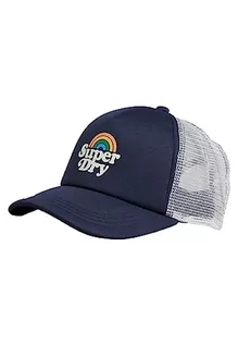 Czapki damskie - Superdry Vintage Trucker Cap Czapka damska, Eclipse Navy, rozmiar uniwersalny - grafika 1