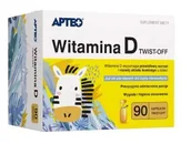 Witaminy i minerały - Witamina D twist-off APTEO 90 kapsułki - miniaturka - grafika 1