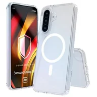 Etui i futerały do telefonów - Etui 3MK HARDY LiqForce MagCase do Samsung Galaxy A36 Przezroczysty - miniaturka - grafika 1