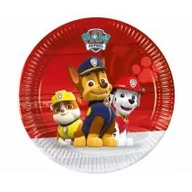 Naczynia i sztućce jednorazowe - Procos Talerzyki papierowe &quot;Paw patrol Ready For Action&quot; PROCOS 20 cm 8 szt 89775 - miniaturka - grafika 1