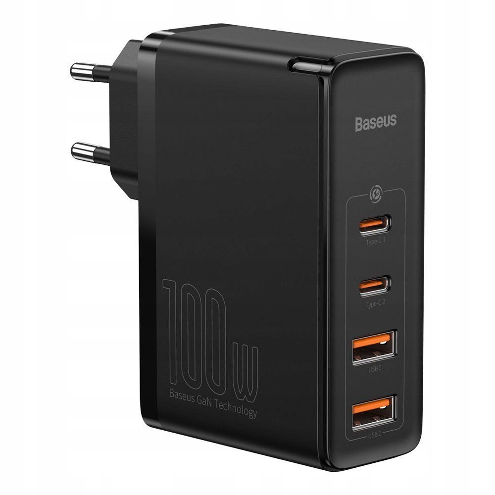 Baseus Gan2 Pro Szybka Ładowarka Sieciowa 100W Usb / Usb Typ C Quick Charge