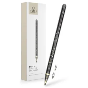 Rysik TECH-PROTECT Digital Magnetic Stylus Pen 4 Czarny - Akcesoria do tabletów i e-booków - miniaturka - grafika 1