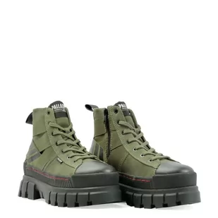 Botki Palladium REVOLT HI ARMY Olive Night 98579-309 - Botki damskie - miniaturka - grafika 4