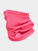 Apaszki i szaliki damskie - 4F Szal-koło w kolorze różowym - miniaturka - grafika 1