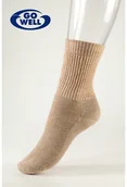 Bielizna lecznicza - Ciepłe skarpety zdrowotne z zawartością wełny GoWell MED Thermo Natur Rozmiar III - miniaturka - grafika 1