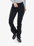 Spodnie narciarskie - Spodnie softshell damskie Vaude Larice Core Pants - black - miniaturka - grafika 1