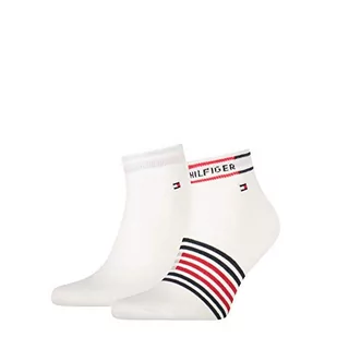 Tommy Hilfiger skarpety męskie, biały, 39-42 EU - Skarpetki męskie - miniaturka - grafika 1