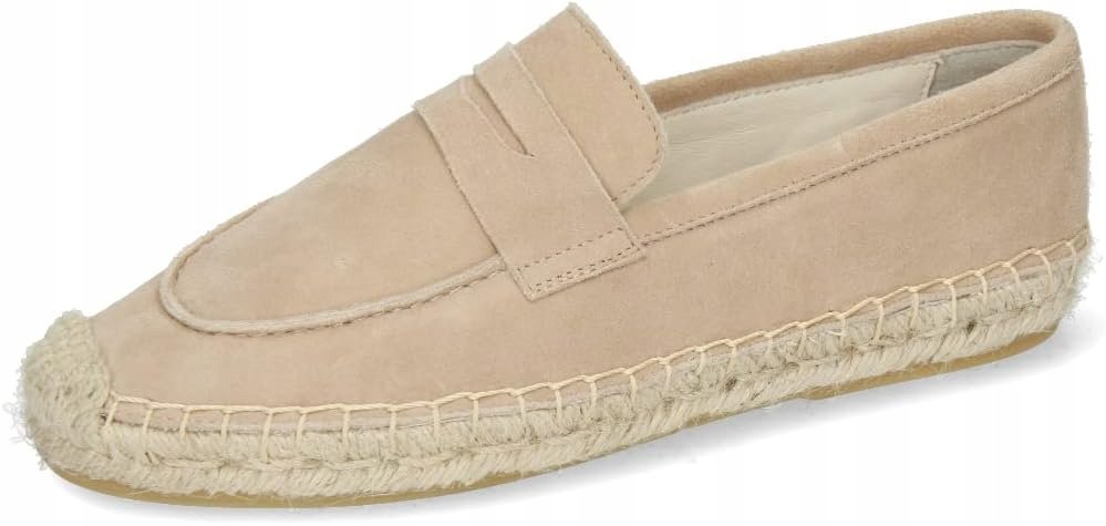 MELVIN & HAMILTON ESPADRYLE DAMSKIE SKÓRZANE BEŻOWE 35 6IA