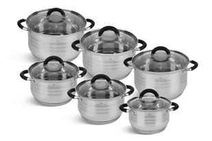 12-częściowy zestaw garnków EB-2414 - Zestawy garnków i patelni - miniaturka - grafika 1
