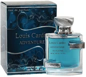 Wody i perfumy męskie - Louis Cardin, Adventure, Eau De Parfum, For Men, 100 ml For Men - miniaturka - grafika 1