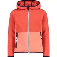 Kurtki i płaszcze dla dziewczynek - CMP - Kid G Jacket Fix Hood, Girl, Campari, 140 - miniaturka - grafika 1