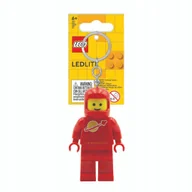 Przybory szkolne - Brelok z latarką LEGO Czerwony astronauta LGL-KE10HR - miniaturka - grafika 1