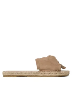 Manebi Espadryle Sandals With Knot W 1.9 JK Beżowy - Espadryle damskie - miniaturka - grafika 1