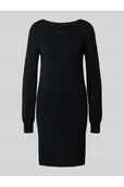 Sukienki - Sukienka z dzianiny o luźnym kroju z dekoltem z łódkę model LEFILE - Vero Moda - miniaturka - grafika 1