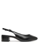 Czółenka - ECCO Czółenka Liva 25062304001 Czarny - miniaturka - grafika 1