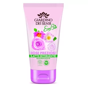 Giardino Dei Sensi Giardino Dei Sensi Pielęgnacja twarzy Mleczko Oczyszczające Szlachetne Róże Ecobio 150 ML 150 ml - Mleczka do demakijażu - miniaturka - grafika 1