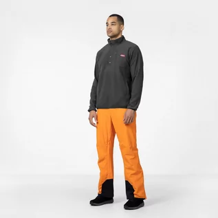 Spodnie sportowe męskie - Męskie spodnie narciarskie QUIKSILVER Boundry - pomarańczowe - grafika 1