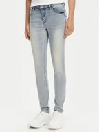 Spodnie damskie - Armani Exchange Jeansy XW000129 AF12853 MB001 Niebieski Super Skinny Fit - miniaturka - grafika 1