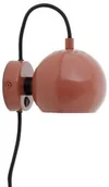 Lampy ścienne - Frandsen - Ball Lampa Ścienna Glossy Red Frandsen - miniaturka - grafika 1