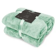 Koce - Jasnozielony koc DecoKing Mic, 220x200 cm - miniaturka - grafika 1