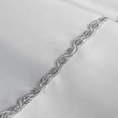 Obrusy i serwetki - Obrus dekoracyjny Paola 180 x 180 cm biały - miniaturka - grafika 1