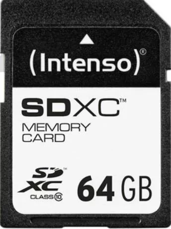 Intenso SDXC Class 10 64GB (3411490)