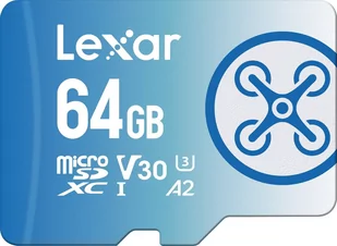 Lexar FLY SDXC 64 GB UHS-I A1 V30 - Karty pamięci - miniaturka - grafika 1