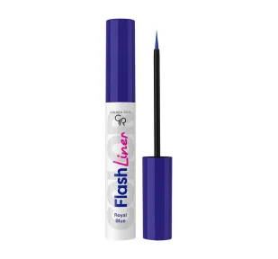 GOLDEN ROSE FLASH LINER EYELINER W PŁYNIE 104 ROYAL BLUE 3,5ML - Eyelinery - miniaturka - grafika 1