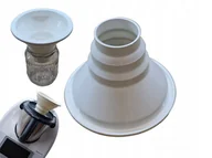 Akcesoria i części AGD - LEJEK DO MISY NACZYNIA NAPEŁNIANIA SŁOIKÓW DO THERMOMIX VORWERK TM6 TM5 - miniaturka - grafika 1
