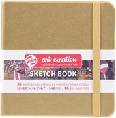 Podobrazia, bloki, papiery - Szkicownik White Gold 12 X 12 Cm 140G 80K - miniaturka - grafika 1