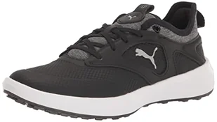 PUMA GOLF Damskie buty golfowe Ignite Malibu WMNS, Puma Black Puma Silver Puma Black, 37.5 EU - Swetry damskie - miniaturka - grafika 1