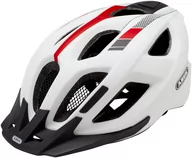 Kaski rowerowe - Modi ABUS Aduro 2.0 biały-czerwony / Rozmiar: L - miniaturka - grafika 1