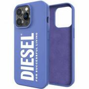 Etui i futerały do telefonów - Diesel Etui Silicone Case - SS22 do iPhone 13 Pro niebieskie - miniaturka - grafika 1