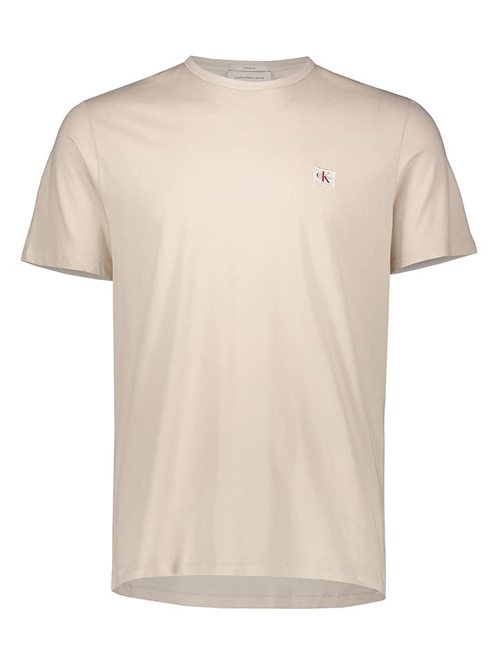 Calvin Klein Koszulka w kolorze beżowym
