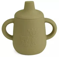Kubki dla dzieci - Nuuroo Aiko silikonowy kubek z ustnikiem - miniaturka - grafika 1