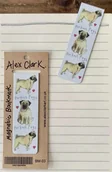 Zakładki do książek - Zakładka do książki BM03 Mops - Alex Clark - miniaturka - grafika 1